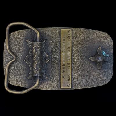 Vtg Nos Pearl Drum Drummer Music Country Band Gibson Norlin Rare Belt Buckle