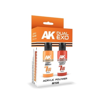 AK Interactive: DUAL EXO Paint Sets - x2 60ml - Sci-Fi & Scenery Diorama
