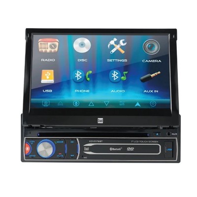 Dual Electronics XDVD179BT 7-inch LED Touch Screen Multimedia Receiver