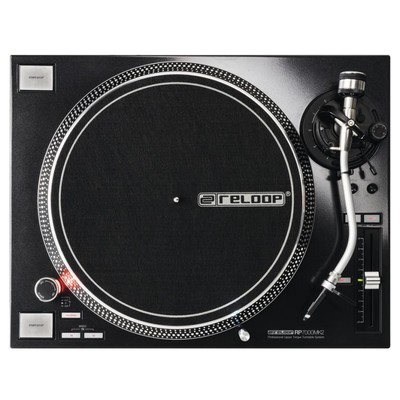 Reloop RP-7000 MK2 Direct Drive Turntable - Black (5-pack) Value Bundle