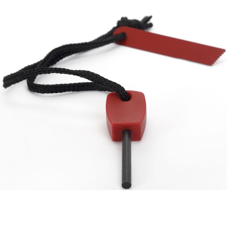 Survival Magnesium Stick Flint Steel Striker Fire Starter Lighter