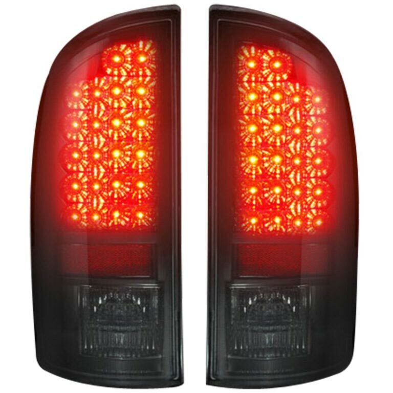 Recon Smoked LED Tail Lights For 2003-2006 Dodge Ram 2500/3500 & 02-06 2003 Dodge Ram 2500 Tail Light Bulb