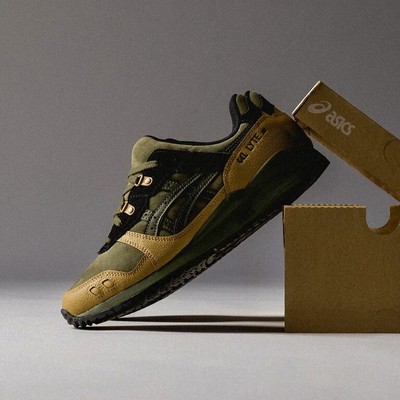 Asics Gel Lyte 3 iii OG Olive 11.5 47 kith fieg ubiq afew evisu militia koi x ds