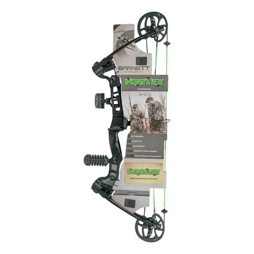 Barnett Outdoors Black Youth Vortex Compound Bow Right Hande