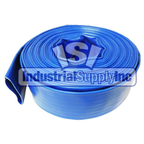 Water Discharge Hose | 2" | Blue | Import | 50 FT | Free Shipping 