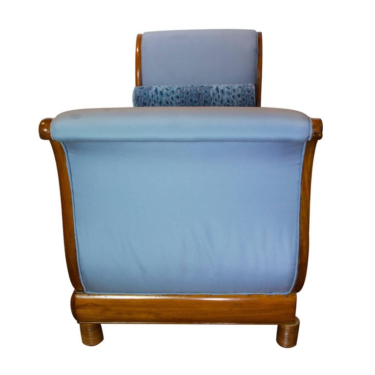 Chaise Longue Sleigh Style Daybed, 19th Century