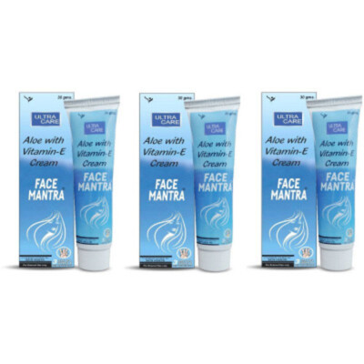 Tantraxx Face Mantra (Alova With Vitamin - E Cream ) (30g, Pack of 3)