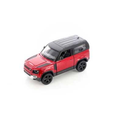 5428D Land Rover Defender 90 Kinsmart Diecast Model Toy Car 5'' 1:36. RED color 