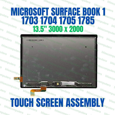 Microsoft Surface Book 1703 REPLACEMENT Screen 13.5'' LED LCD + Touch Assembly