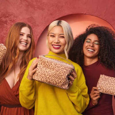 IPSY November 2019 Glam Bag Ultimate Leopard Cheetah Animal Print Makeup Train