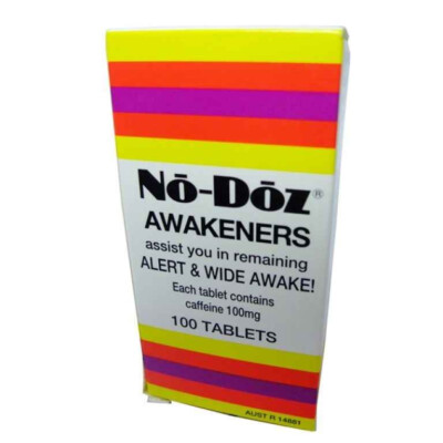 No-Doz Caffeine 100 Tablets 9313501035060| eBay