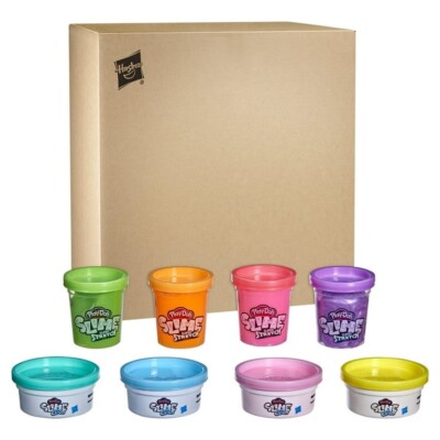 Play-Doh Slime Super Stretch and Cloud Play Dough Set - 8 Color (8 Piece)