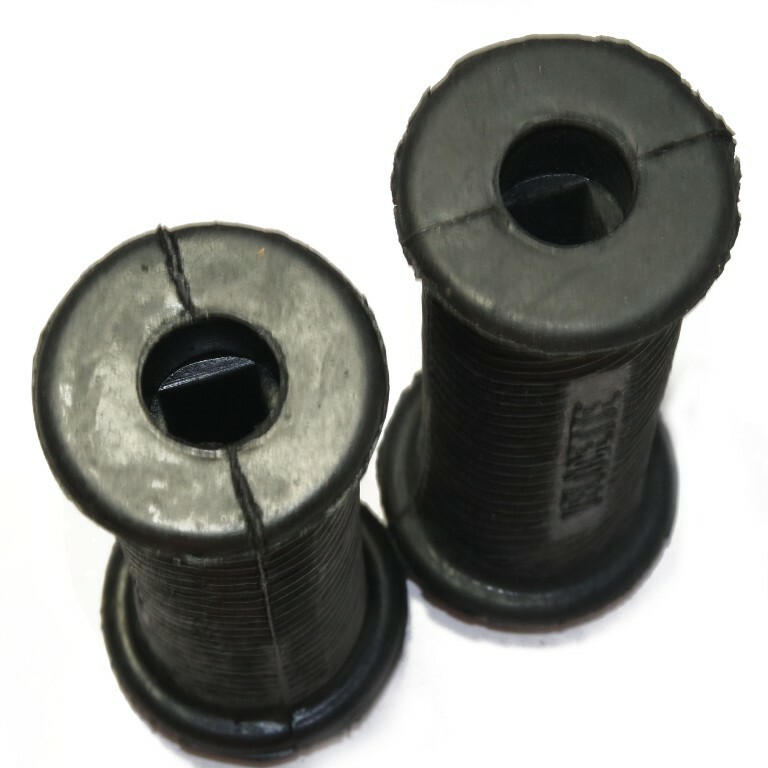 Velocette Logo Embossed Footrest Peg Rubber Set For Velocette Bike  