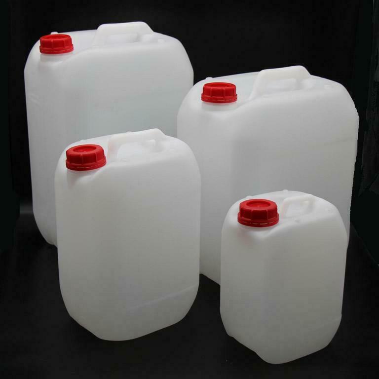 Wasserkanister & Gefahrgut UN Kanister,  Behälter natur weiß 5-25L Lebensmittel