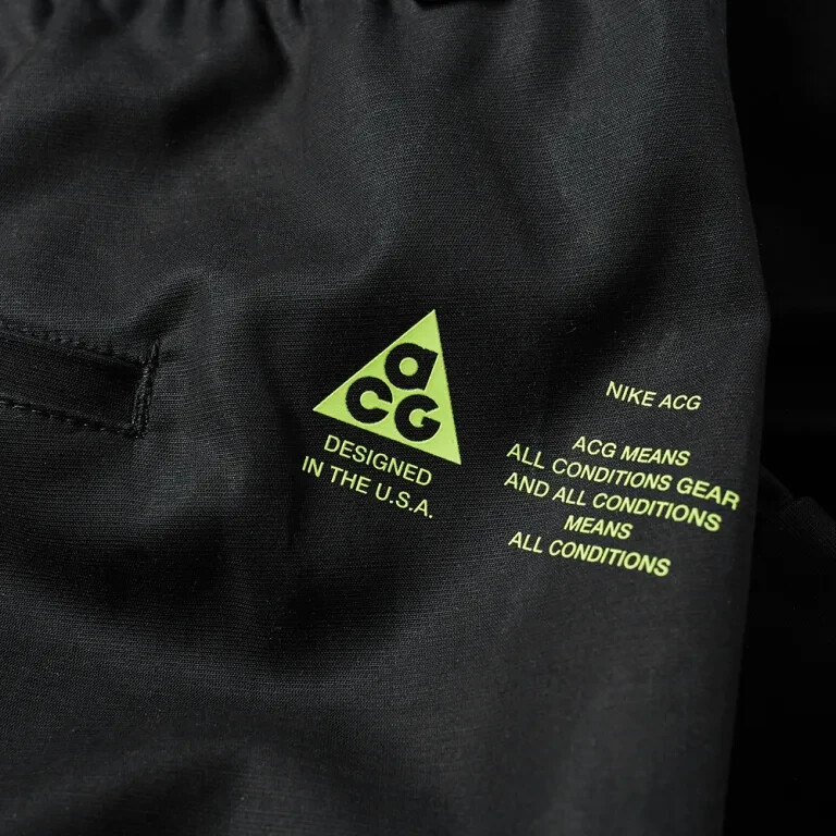 Pre-owned Nike Lab Nrg Acg Cargo Pants Loose Fit Black (aq3524-010) Men's Sz Large
