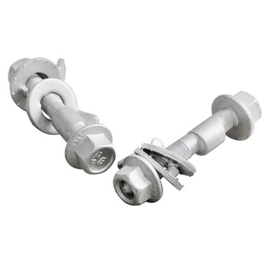 2pcs LYKT Performance Adjustable 17mm Cam Bolts Camber Correction Alignment Kit