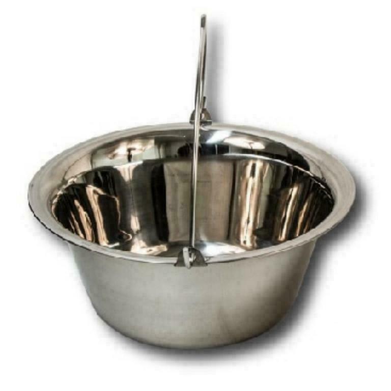 Gulaschkessel Edelstahl Servierkessel Tischkessel 0,8-30 l Neu