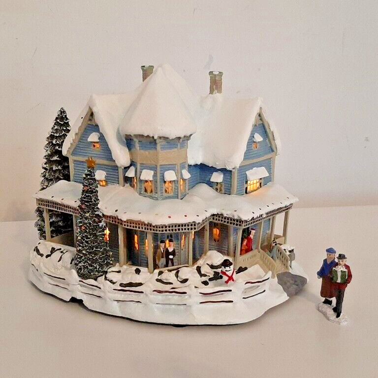 Hawthorne Village Thomas Kinkade Christmas Village Bed and
