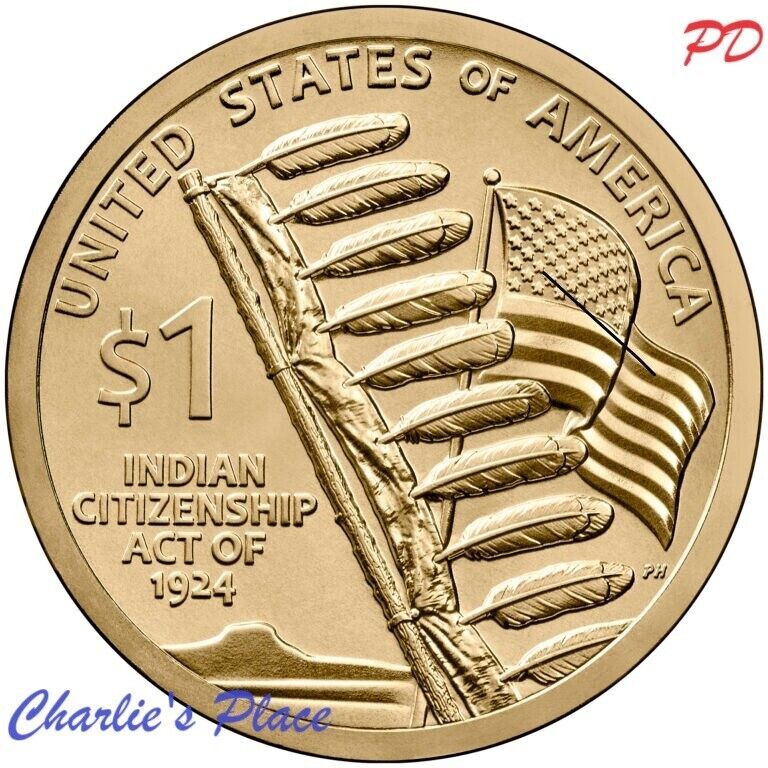 2024-pd Sacagawea Native American Dollar 2-coin Set