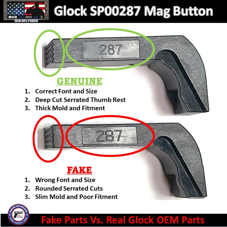 Glock 19 OEM Lower Parts Kit Gen 3 G19 LPK 9mm Genuine Factory Armorer Assembled