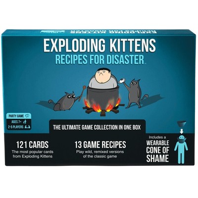 Exploding Kittens Deluxe Game Recipes for Disaster Ultimate Collection Sealed