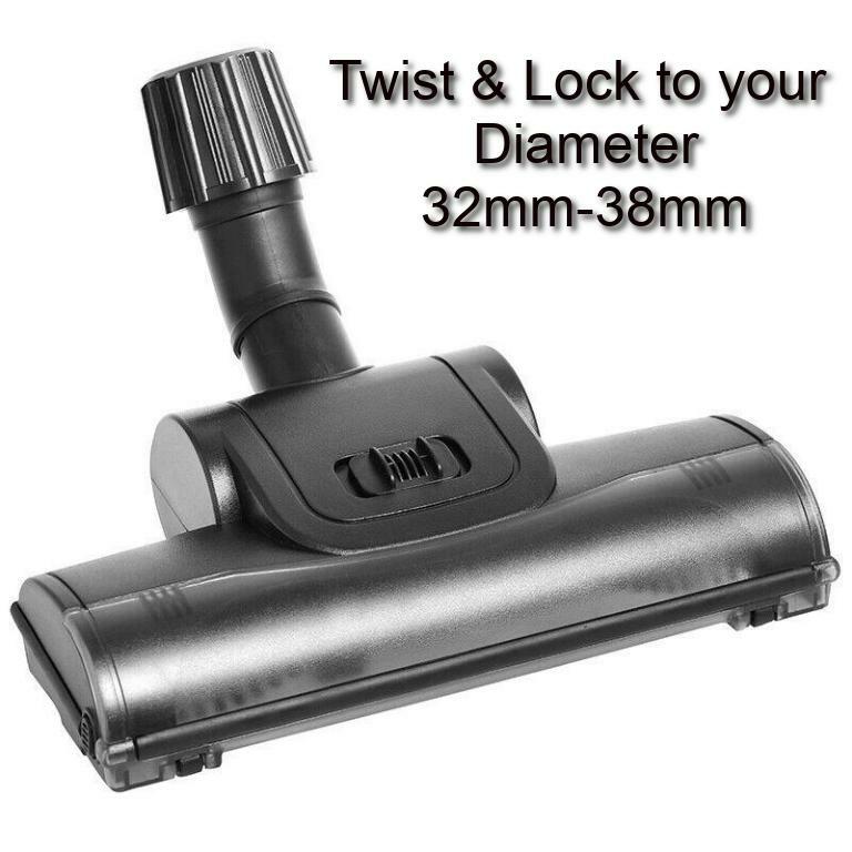 Carpet Rug & Floor Nozzle Head Fits Central Vacuum Wand Tube