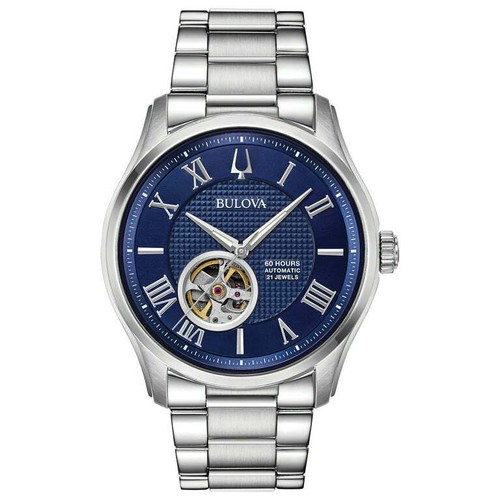 Pre-owned Bulova Men's Wilton 42mm Automatic Watch 96a218