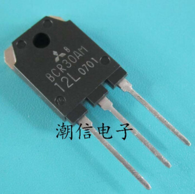 5PCS TRIAC  /RENESAS TO-3P BCR30AM-12L BCR30AM-12 BCR30AM #T4*