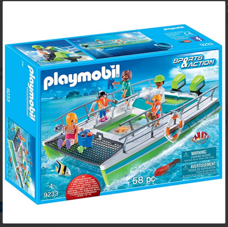 Playmobil] Boat with Underwater Motor - 9233 - New | eBay