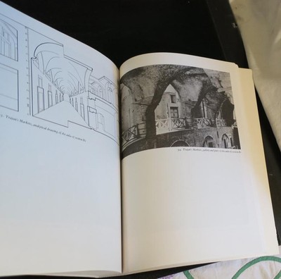 TWO Vol. Ancient Roman stone,City Design Architecture Books, plans,Photos,drwngs