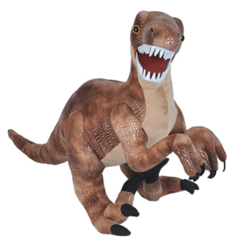 25 Inch Jumbo Velociraptor Dinosaur Stuffed Animal by Wild Republic