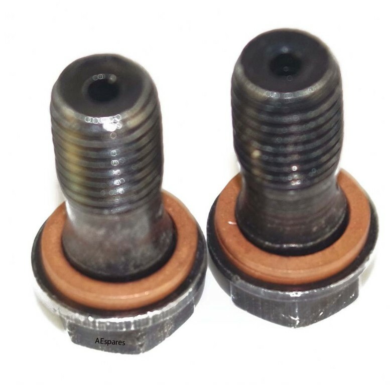 Fits Royal Enfield Classic 350 500 Brake Line Hose & Banjo Bolt Kit 