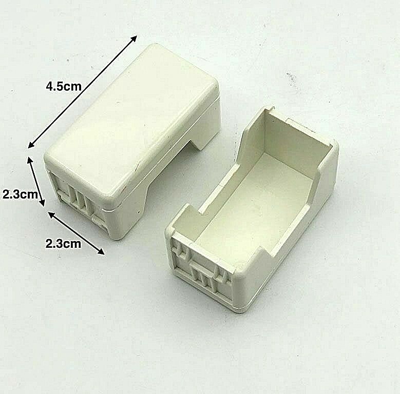 Tappo Cieco Copriforo Falso Polo 1 Modulo Placca Mascherina Elettrica Bianco Hmj