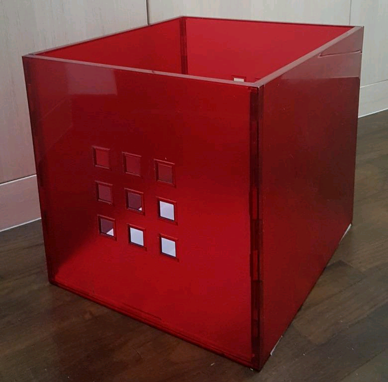 4 Ikea Lekman Red boxes for Kallax in Kingston, London Gumtree