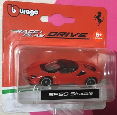 Burago RACE + PLAY DRIVE SF90 Sradale +