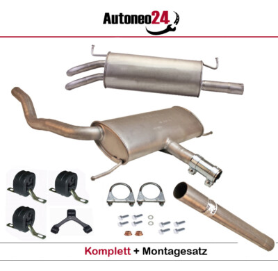 ANBAUSATZ Variant 1.8-2.0 Endschalldämpfer Auspuff VW Passat Limousine