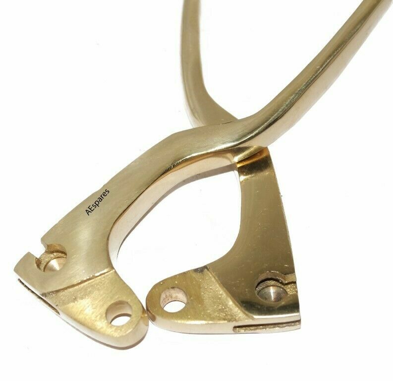 Fits Royal Enfield Early Model Vintage Brass Brake & Clutch Lever Set 