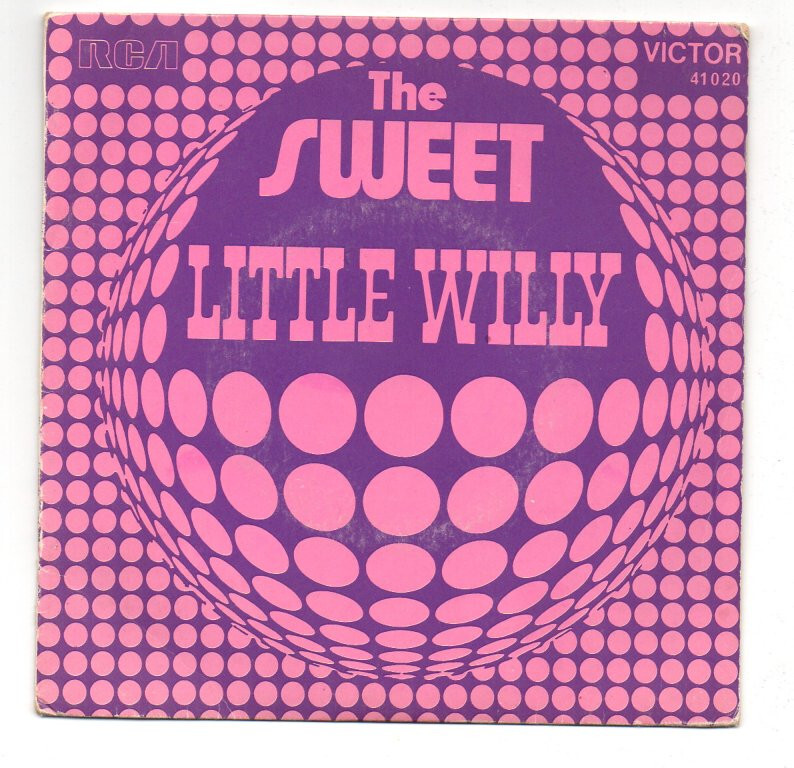 Sp 45 Tours The Sweet Little Willy 1972 France Rca 41020