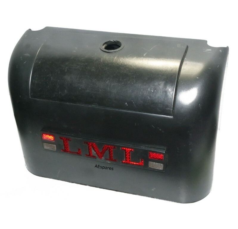 Vespa LML NV SPL Rear Luggage Box Plastic With LML Reflector  