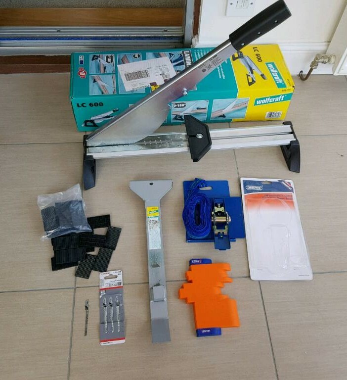Complete Laminate Flooring Tools Cutter Ledge Strap Profile Gauge Spacers And Jigsaw Blade In Gloucester Gloucestershire Gumtree