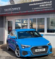2021 Audi A3 1.4 TFSIe 40 S line Sportback 5dr Petrol Plug-in Hybrid S Tronic Eu