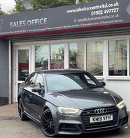 2019 Audi S3 2.0 TFSI Black Edition Saloon 4dr Petrol S Tronic quattro Euro 6 (s