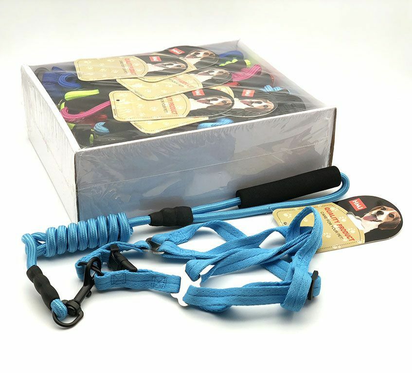 Set 12 Pezzi Guinzaglio Per Cani Animali Domestici 19251 hmj