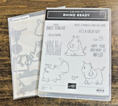 RHINE READY Stamp Set  & Rhine Ready Dies  bundle   retired Stampin' UP!