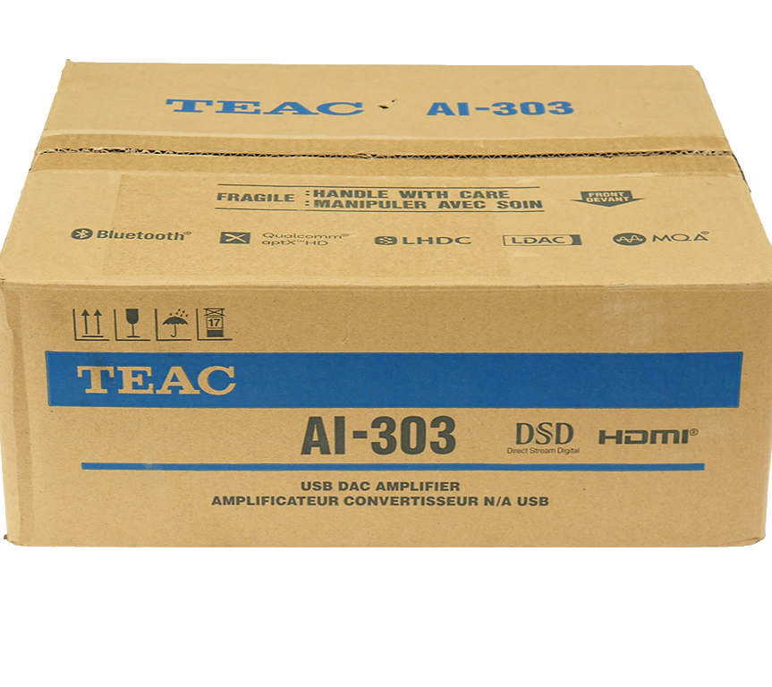 TEAC AI-303 USB DAC Stereo Integrated Amplifier Black AI-303 TEAC AI-303 USB DAC Stereo Integrated Amplifier Black AI-303