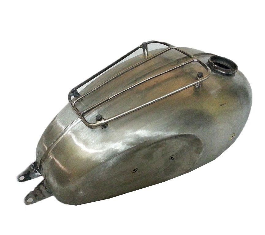Fits Triumph Trophy Tr6 1950s Petrol Gas Fuel Tank with Parcel Rack