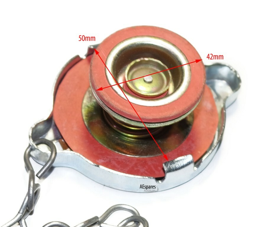 Radiator Pressure Coolant Cap 13 PSI For Jeeps Fiat Ambassador 
