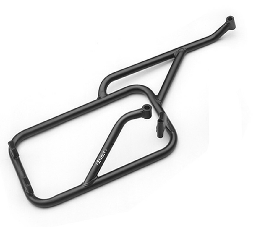 Fits Royal Enfield Himalayan 411 Pannier Rails Rack With Trafficator Wiring