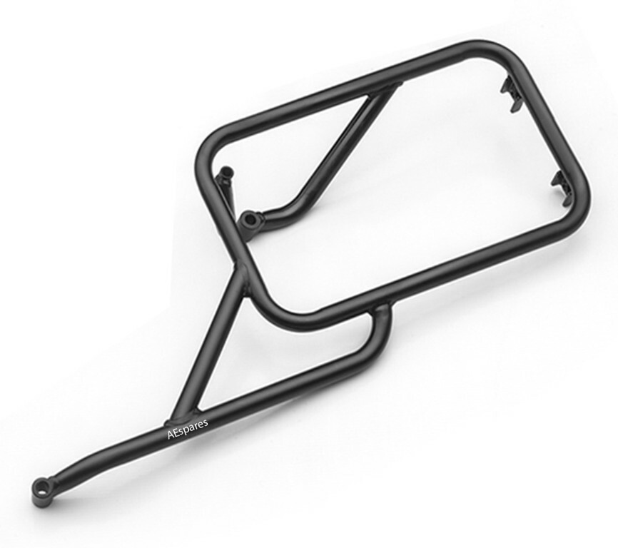 Fits Royal Enfield Himalayan 411 Pannier Rails Rack With Trafficator Wiring