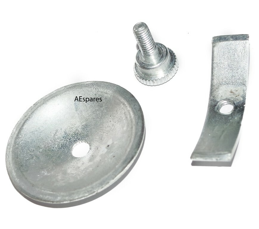 AJS Matchless 1957 Primary Chaincase Inspection Cap 2" 5 Pc 00-0780, 014357  